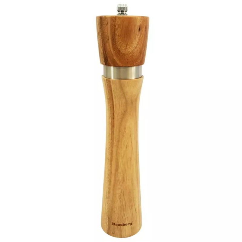 Młynek do pieprzu soli akacjowy 25cm KLAUSBERG