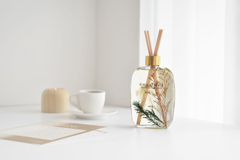 Dyfuzor zapachowy z patyczkami Herbarium 220 ml White Musk