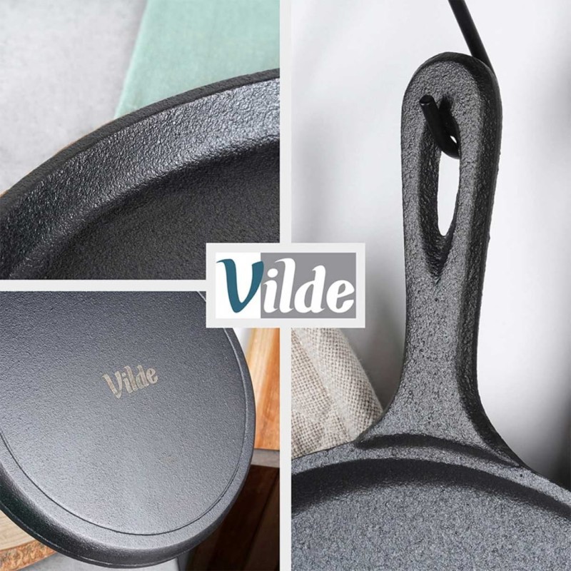 Patelnia żeliwna 26cm do naleśników CAST LINE