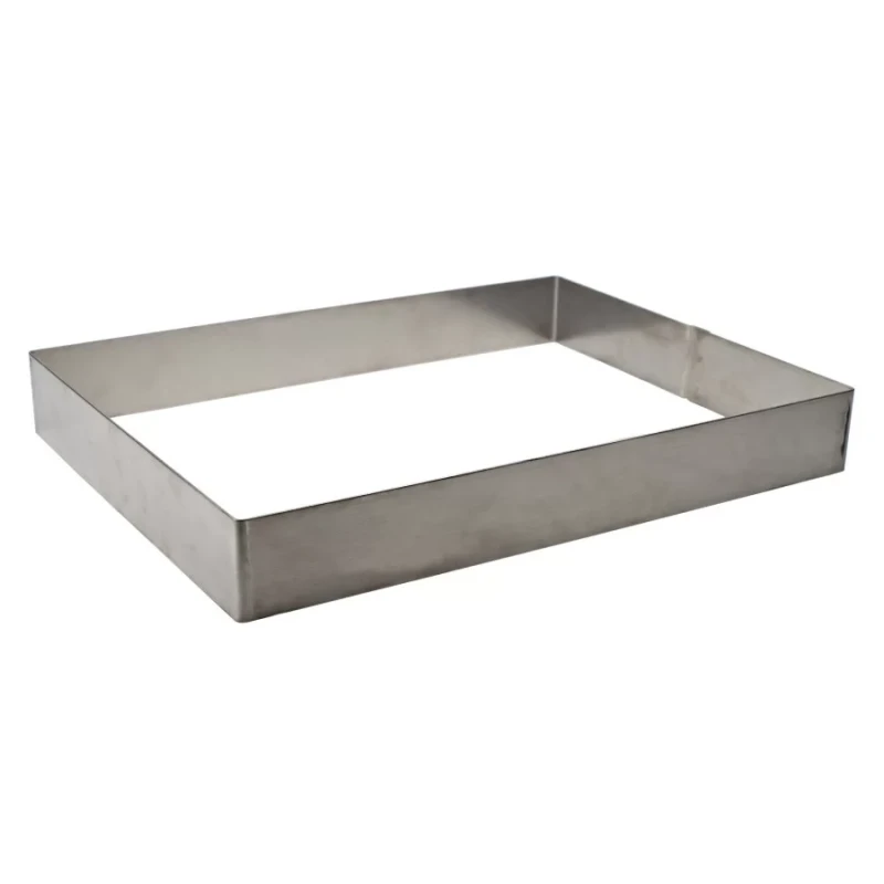 Rant prostokątny 39x29 cm stal nierdzewna DE BUYER