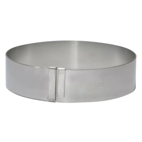 Rant okrągły regulowany śr. 18-36 cm DE BUYER wys. 4,5 cm