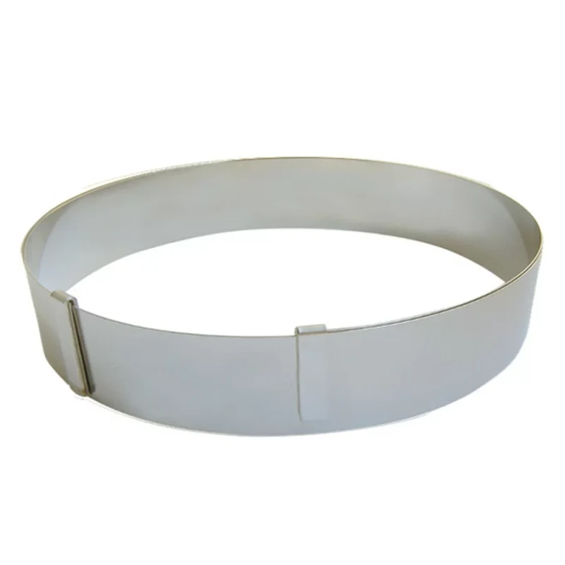 Rant okrągły regulowany śr. 18-36 cm DE BUYER wys. 4,5 cm