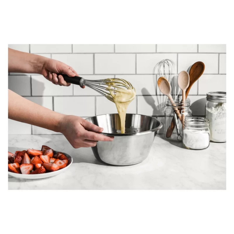 Rózga stalowa 22 cm DE BUYER