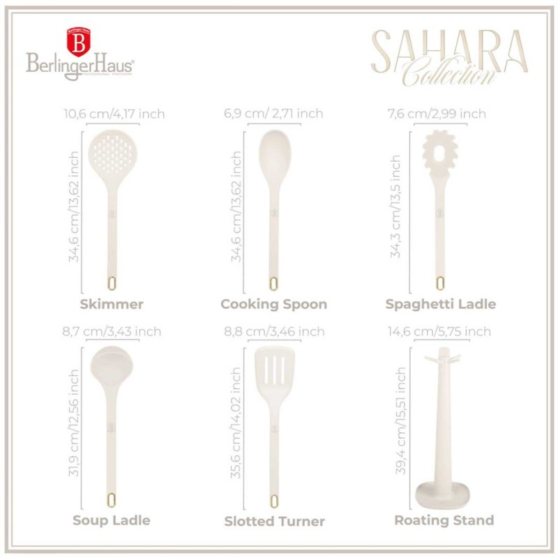 Zestaw przyborów kuchennych BERLINGER HAUS SAHARA