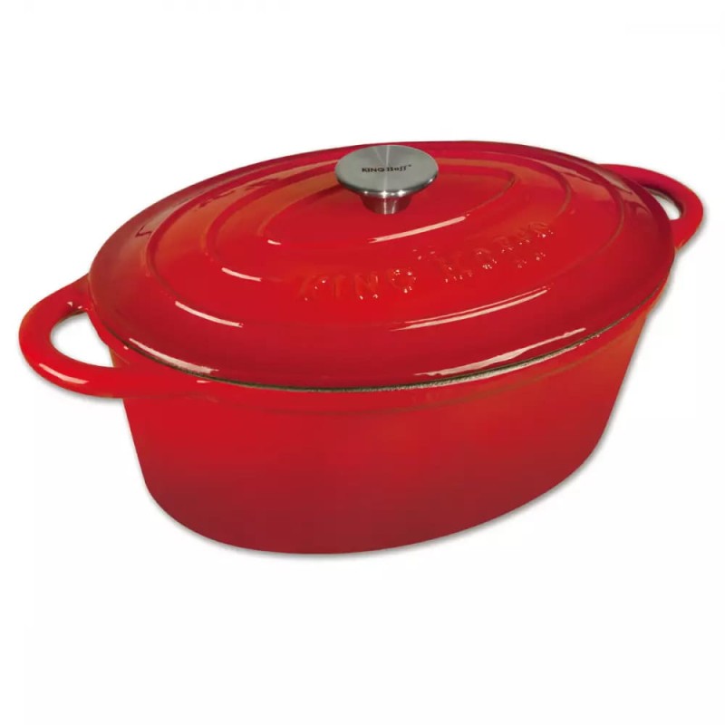 Brytfanna żeliwna emaliowana 30cm KINGHOFF