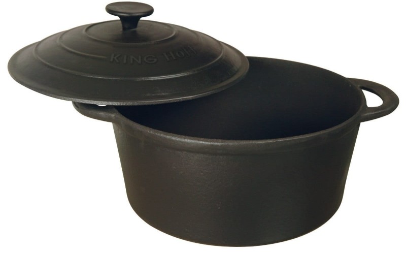 Garnek żeliwny 22cm 2,4L KINGHOFF