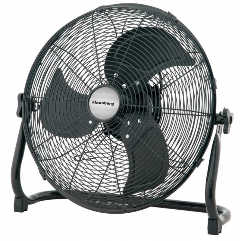 Wentylator podłogowy 45cm wiatrak cyrkulator 100W KLAUSBERG czarny