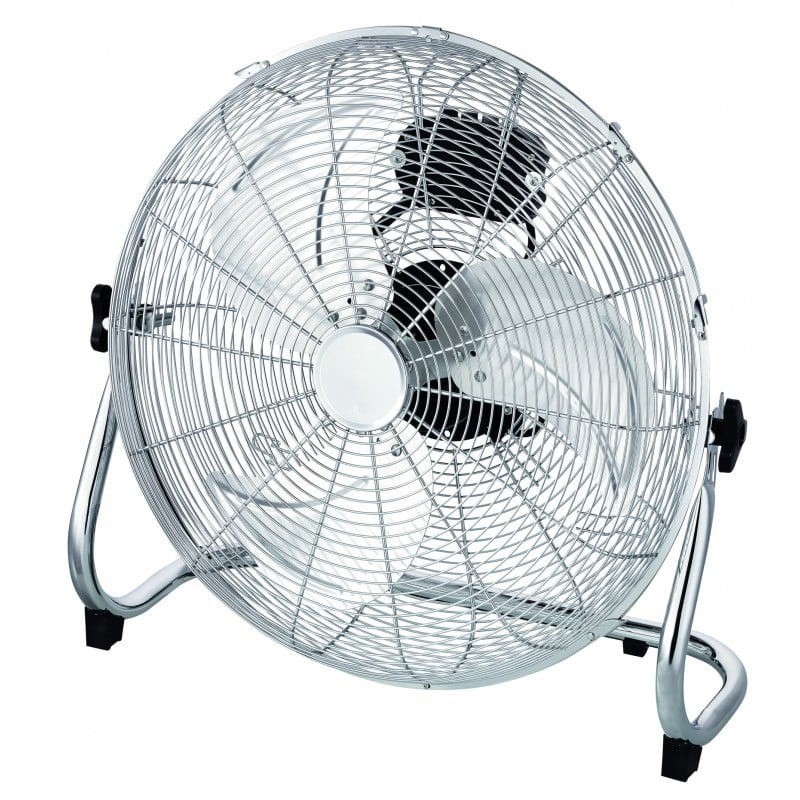 Wentylator podłogowy 45cm wiatrak cyrkulator 100W KLAUSBERG srebrny
