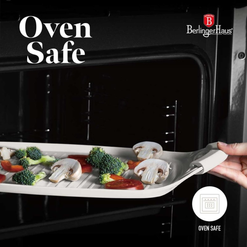 Patelnia grillowa z powłoką tytanową 47cm BERLINGER HAUS SAHARA