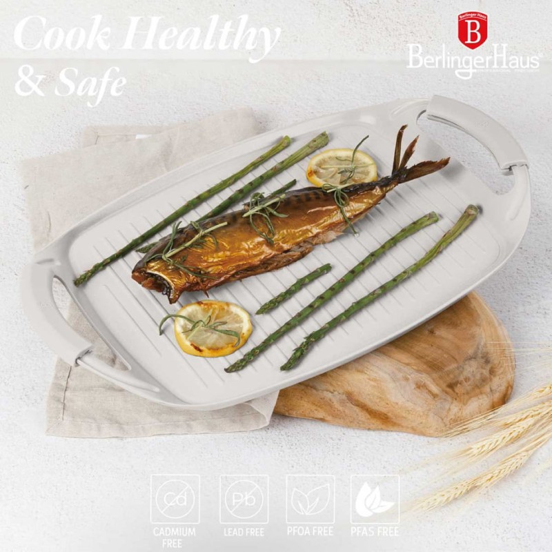 Patelnia grillowa z powłoką tytanową 47cm BERLINGER HAUS SAHARA