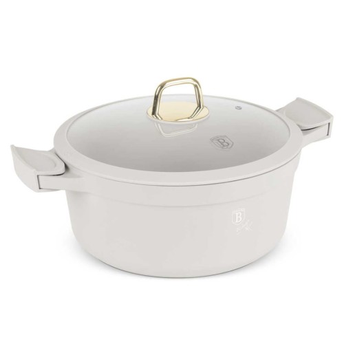Garnek z powłoką tytanową i pokrywą 28cm BERLINGER HAUSSAHARA