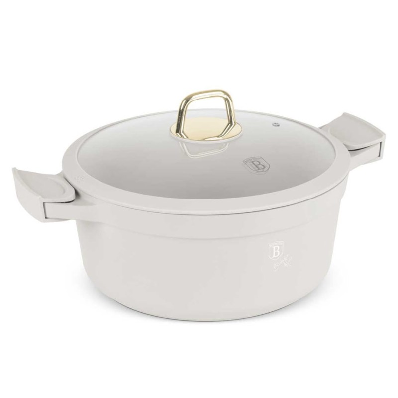 Garnek z powłoką tytanową i pokrywą 28cm BERLINGER HAUSSAHARA