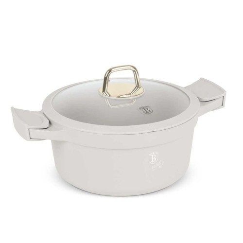 Garnek z powłoką tytanową i pokrywą 24cm BERLINGER HAUS SAHARA