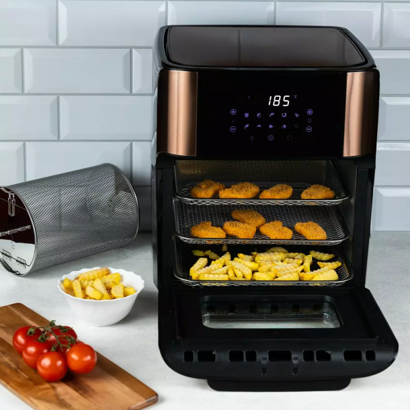 Elektryczny piekarnik frytownica beztłuszczowa 12l KLAUSBERG 1800W