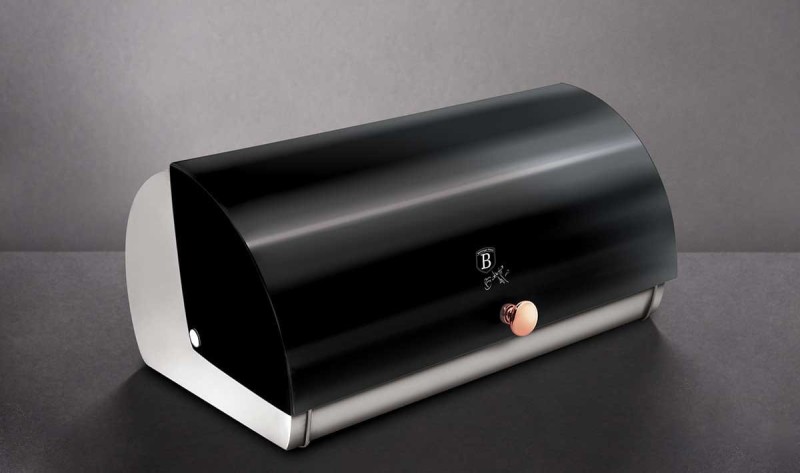 Chlebak stalowy BERLINGER HAUS BLACK ROSE