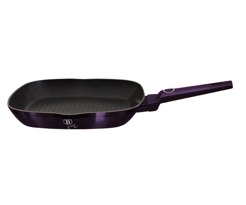 Patelnia grillowa z powłoką tytanową BERLINGER HAUS PURPLE