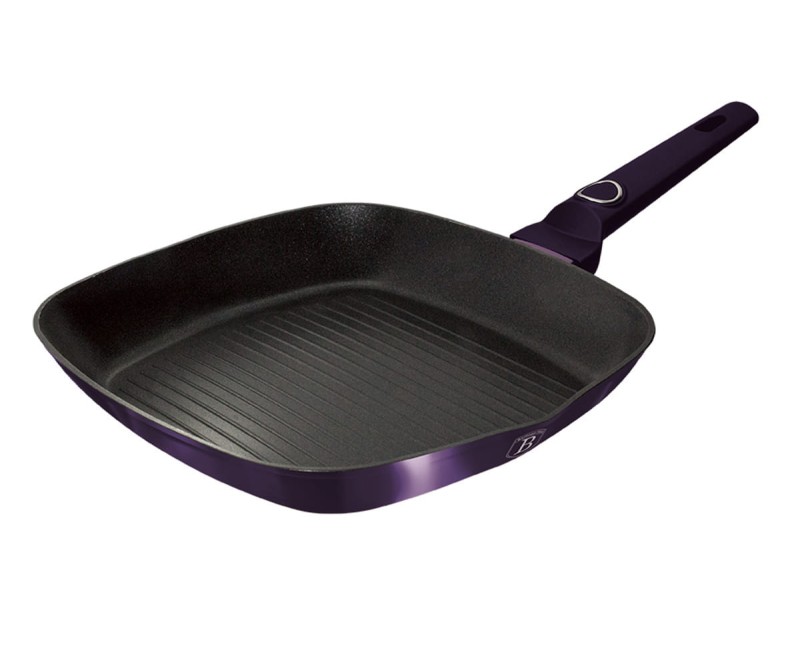 Patelnia grillowa z powłoką tytanową BERLINGER HAUS PURPLE