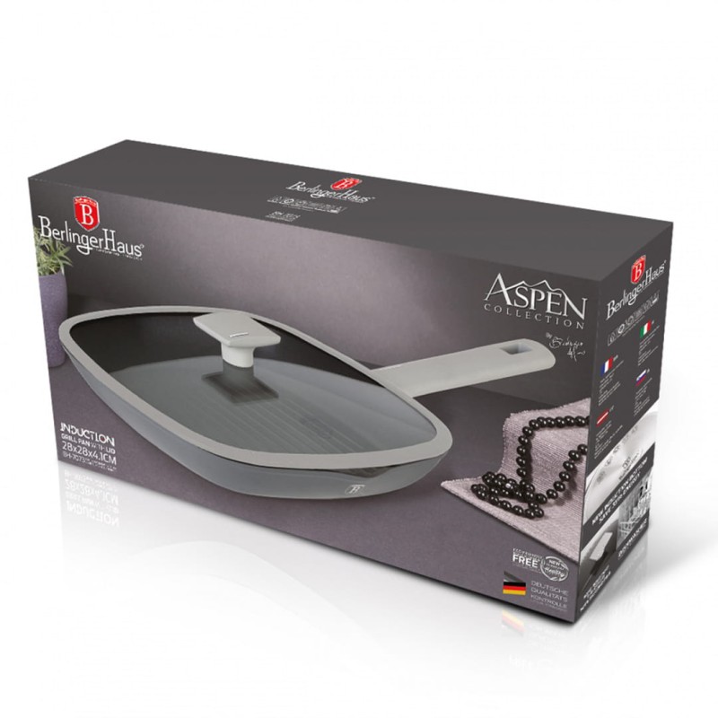 Patelnia grillowa z powłoką tytanową BERLINGER HAUS ASPEN