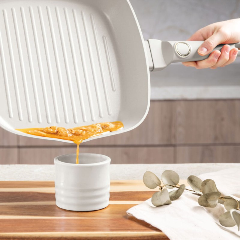Patelnia grillowa z powłoką tytanową z pokrywą 28cm BERLINGER HAUS SAHARA