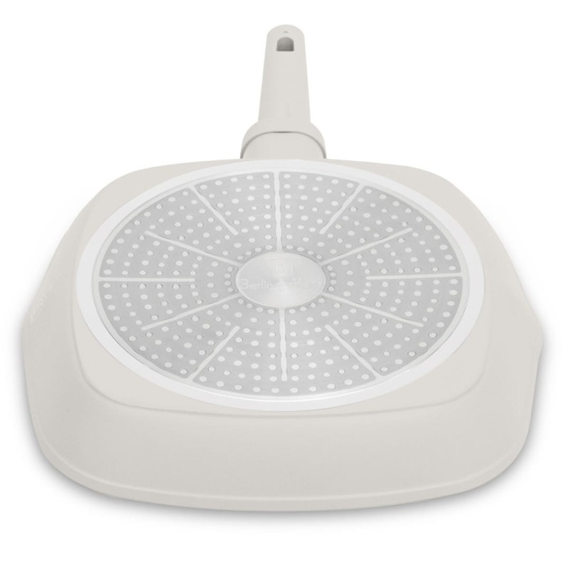 Patelnia grillowa z powłoką tytanową z pokrywą 28cm BERLINGER HAUS SAHARA