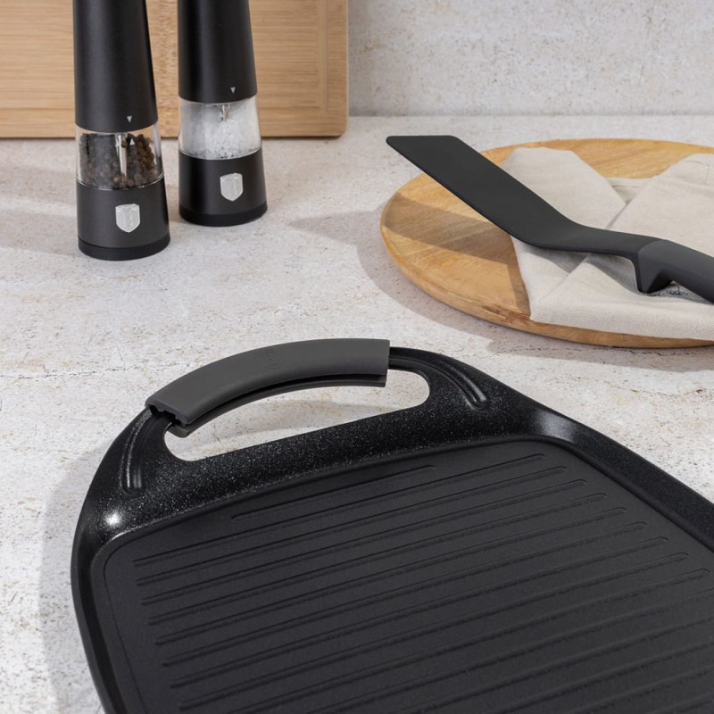Płyta grillowa z powłoką tytanową 47cm BERLINGER HAUS ANTRACIT