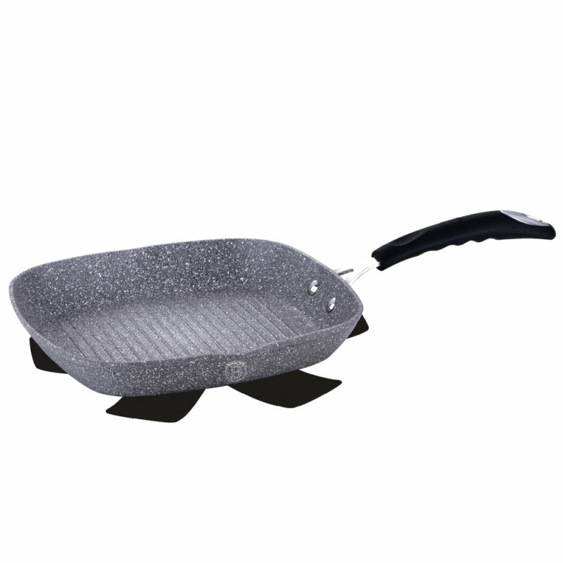 Patelnia grillowa z powłoką granitową BERLINGER HAUS 28cm STONE TOUCH