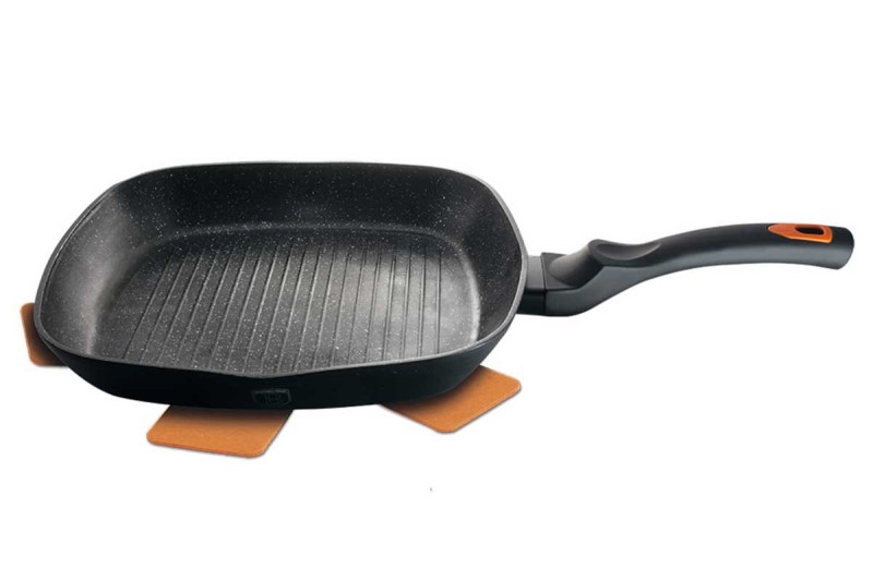Patelnia grillowa GRANIT DIAMOND 28cm BERLINGER HAUS