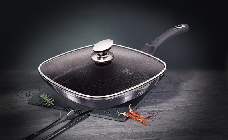 Patelnia grillowa BERLINGER HAUS CARBON PRO
