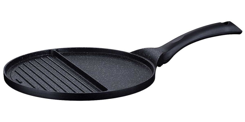 Patelnia grillowa z powłoką granitową KINGHOFF