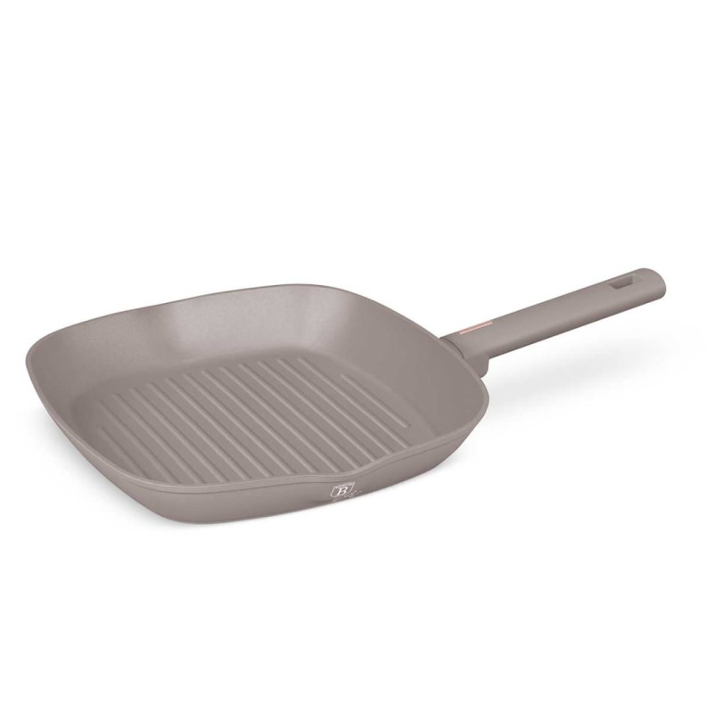 Patelnia grillowa z powłoką tytanową 28cm BERLINGER HAUS TAUPE