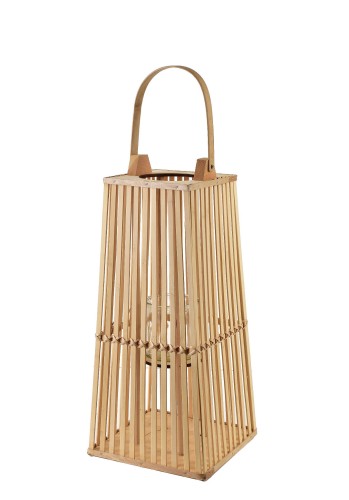 Lampion 23xh48cm LUCIE NATURAL