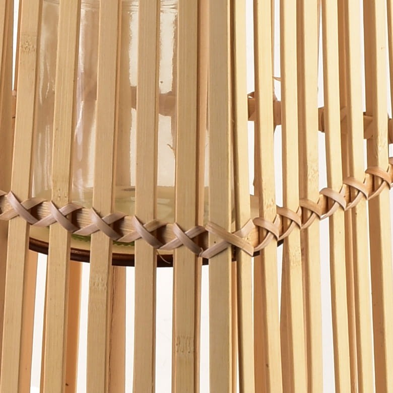 Lampion 26,5xh57cm LUCIE NATURAL