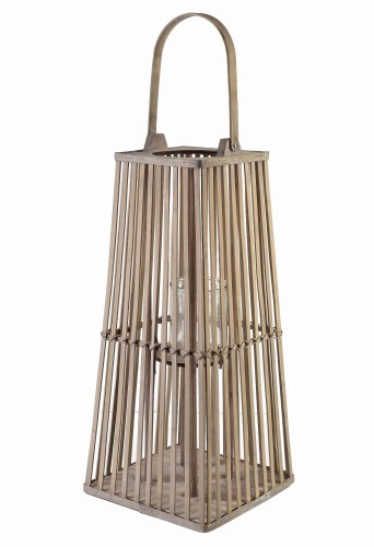 Lampion 26,5xh57cm LUCIE GREY