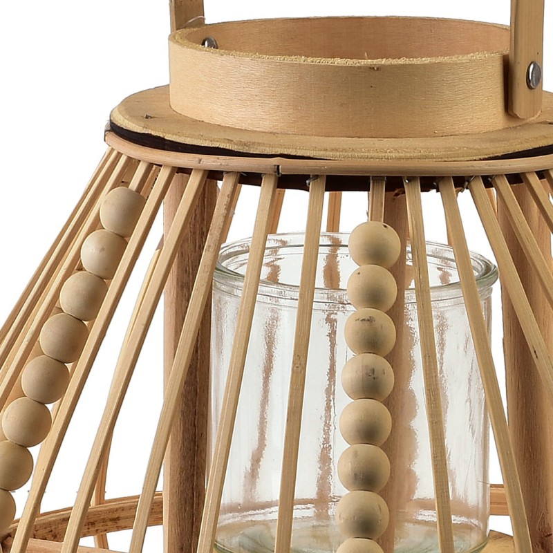 Lampion 30xh28cm LUCIE NATURAL