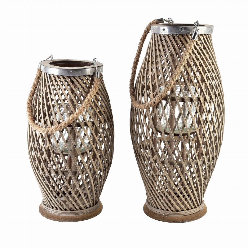 Lampion 23xh48cmLUCIE GREY