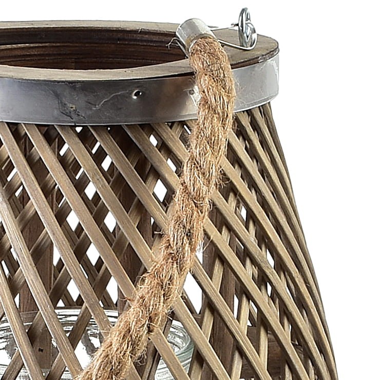 Lampion 23xh48cmLUCIE GREY