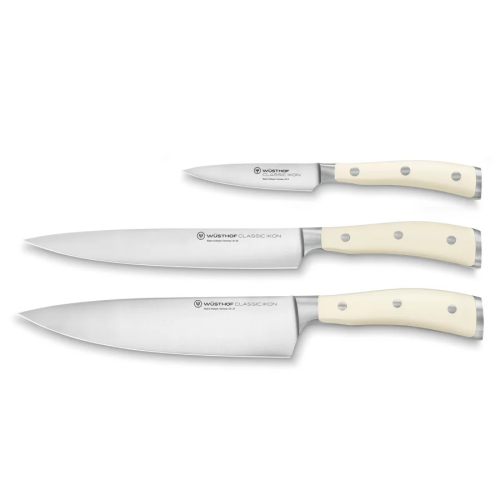 Zestaw 3 noży CLASSIC IKON CREME