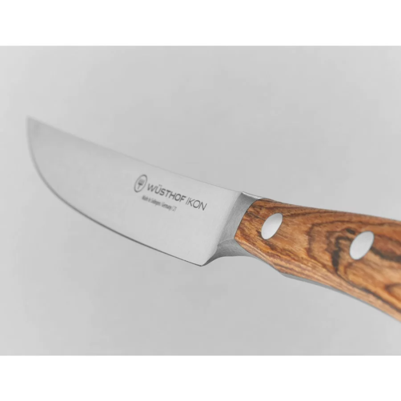 Zestaw 6 noży stekowch 12 cm w torbie skórzanej IKON