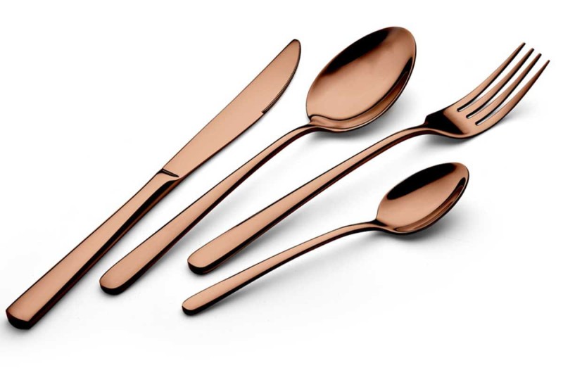 Sztućce zestaw sztućców 16 elem. BERLINGER HAUS ROSE GOLD