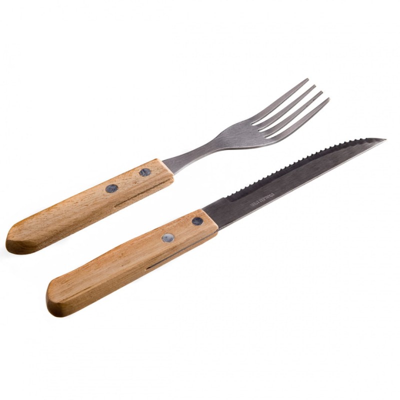 Sztućce zestaw sztućców do steków pizzy 12 szt. BANQUET