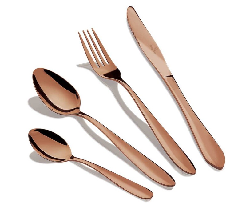 Sztućce zestaw sztućców 24 elem. BERLINGER HAUS ROSE GOLD