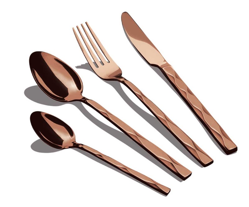 Sztućce zestaw sztućców 24 elem. BERLINGER HAUS ROSE GOLD
