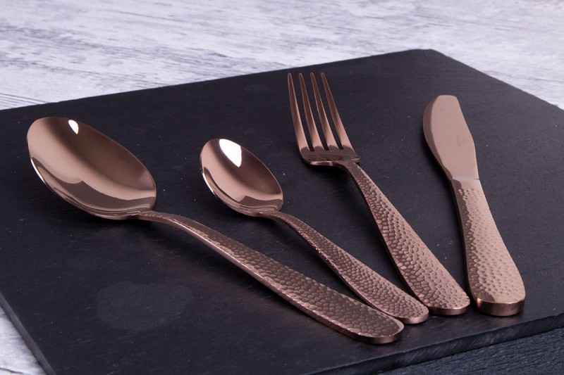 Sztućce zestaw sztućców 24 elem. BERLINGER HAUS ROSE GOLD