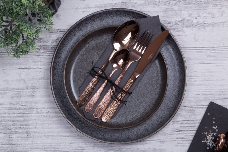 Sztućce zestaw sztućców 24 elem. BERLINGER HAUS ROSE GOLD