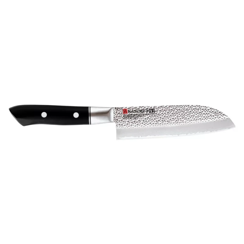 Nóż Santoku mały kuty VG10 HM dł. 13 cm młotkowany