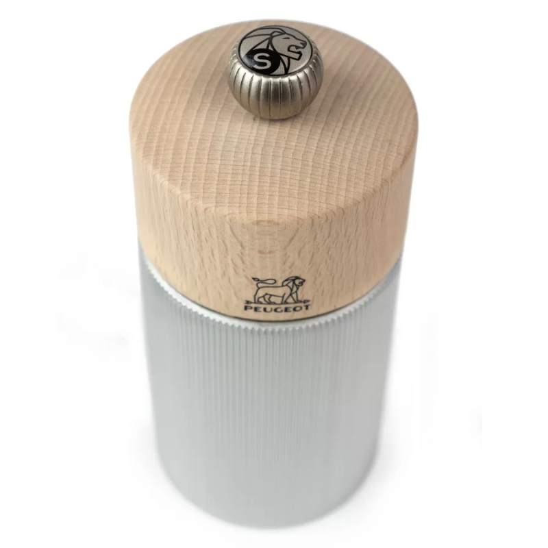 Młynek do soli 12 cm Natural Aluminium LINE