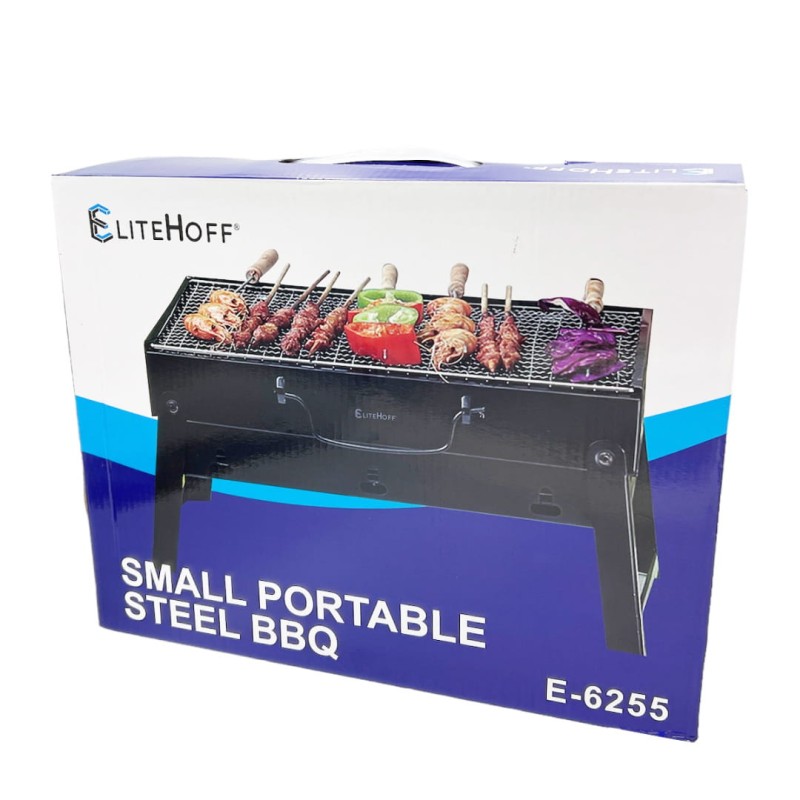 Grill miniaturowy podręczny turystyczny przenośny walizka