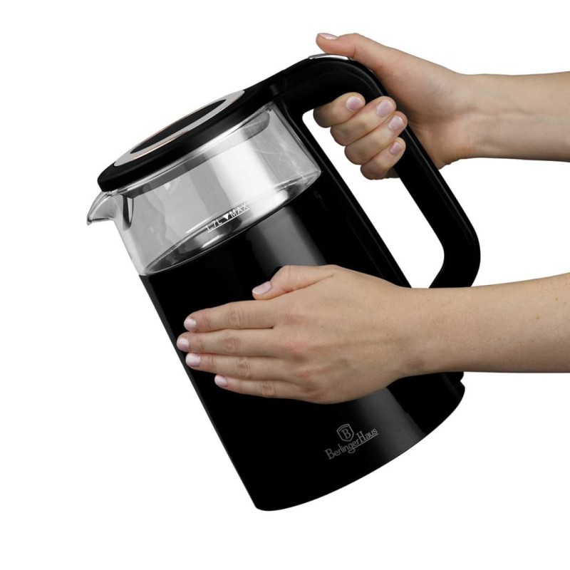 Czajnik elektryczny 1,7L BERLINGER HAUS MATTE BLACK