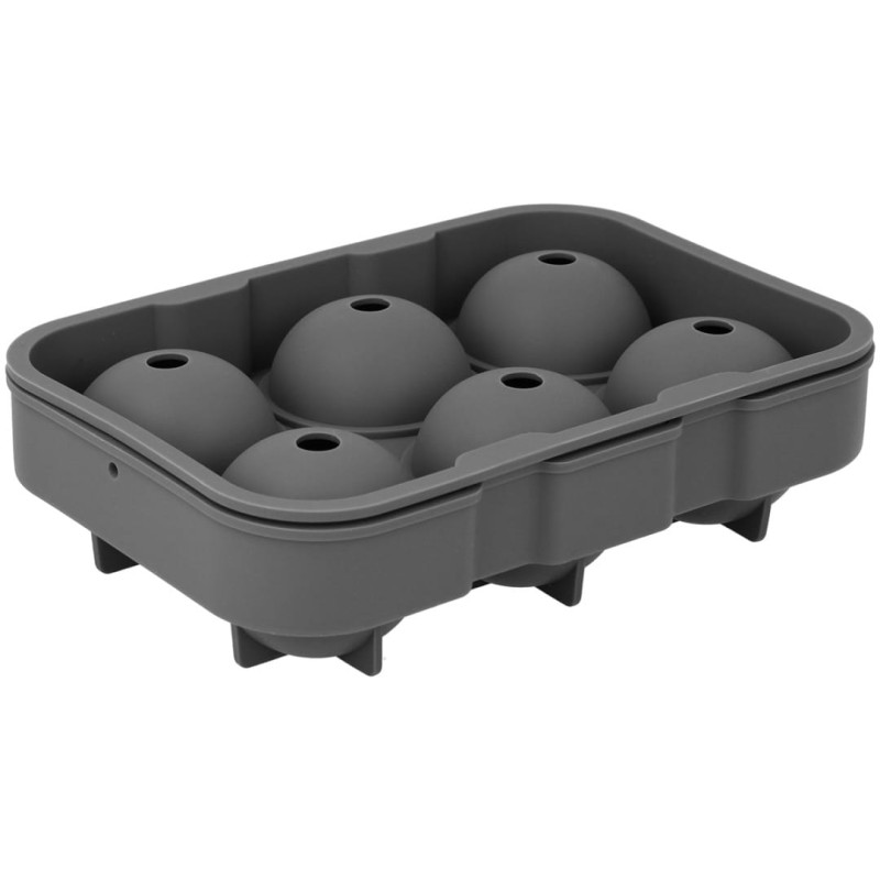 Forma silikonowa 6 kul lodowych do drinków napojów wody