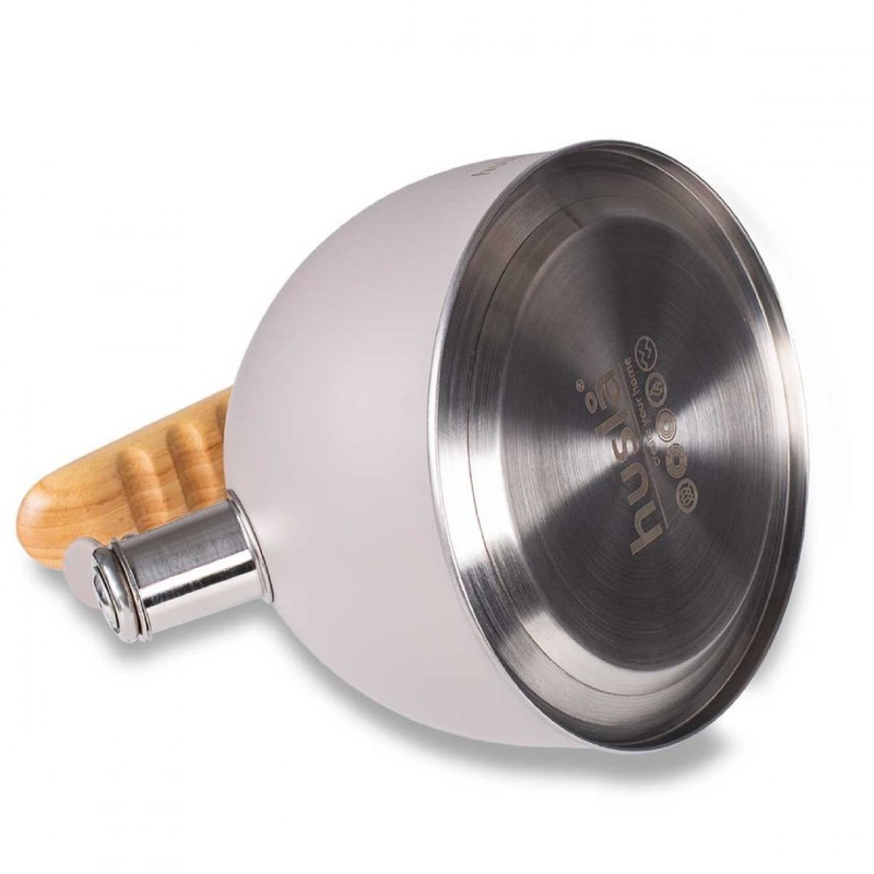 Czajnik z gwizdkiem 2,5L HUSLA szary